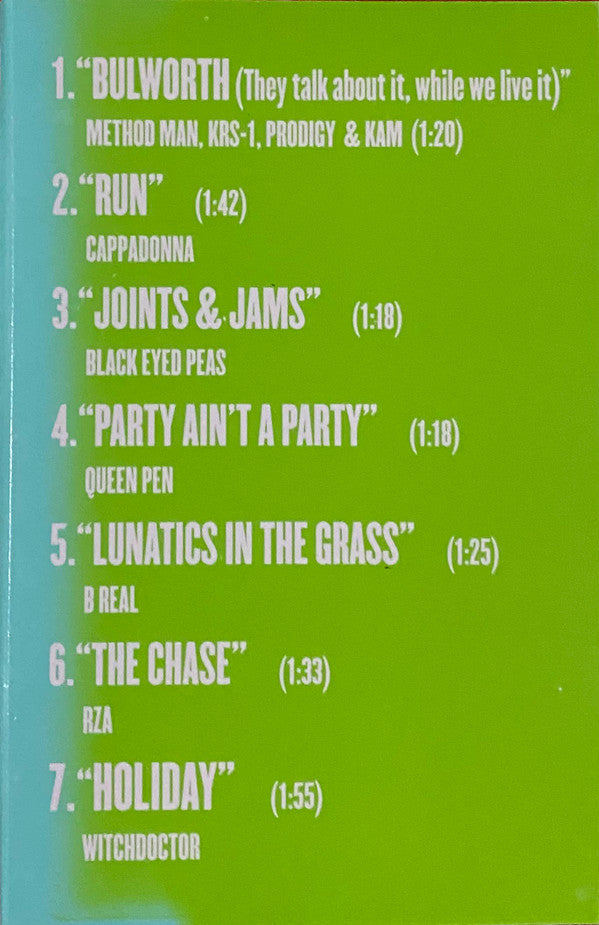 Various : Bulworth (Snippets) (Cass, Promo, Smplr)