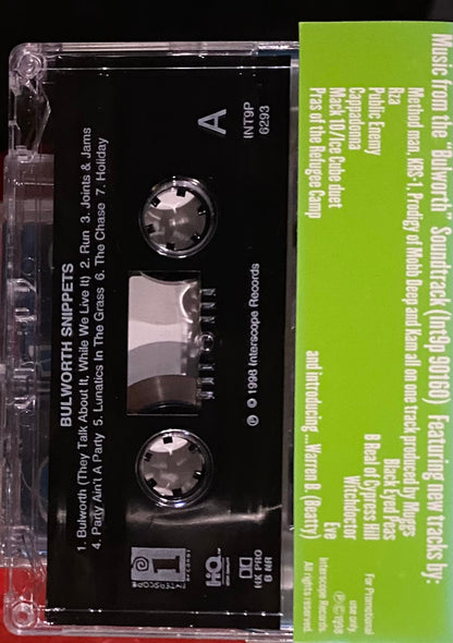 Various : Bulworth (Snippets) (Cass, Promo, Smplr)