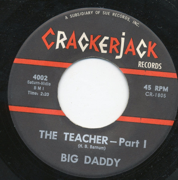 Big Daddy (35) : The Teacher (7", Single)