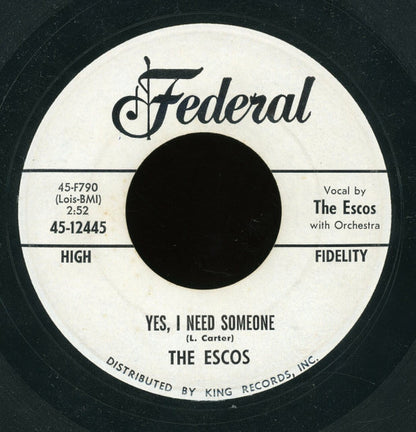 The Escos : Thank You Mister Ballard (For Creating The Twist) (7", Single, Promo)