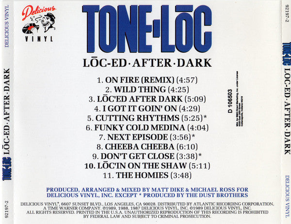 Tone Loc : Lōc'ed After Dark (CD, Album, Club)