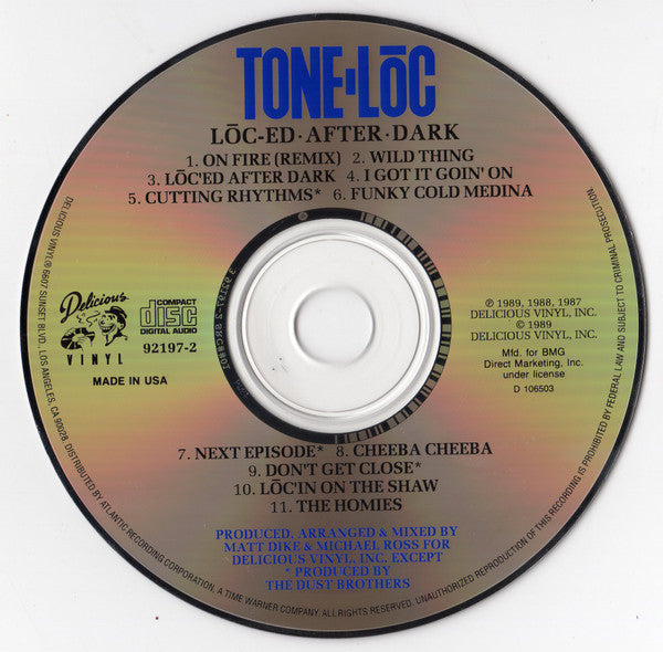 Tone Loc : Lōc'ed After Dark (CD, Album, Club)