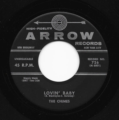 The Chimes (11) : A Faded Memory / Lovin' Baby (7", Single)
