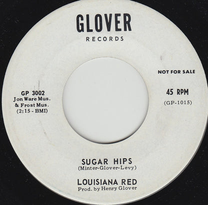 Louisiana Red : I'm Too Poor To Die / Sugar Hips (7", Promo)