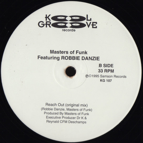Masters Of Funk Featuring Robbie Danzie : Reach Out (12")