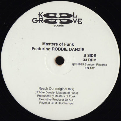 Masters Of Funk Featuring Robbie Danzie : Reach Out (12")