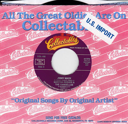 Martha Reeves & The Vandellas : I'm Ready For Love / Jimmy Mack (7", Single, Mono)