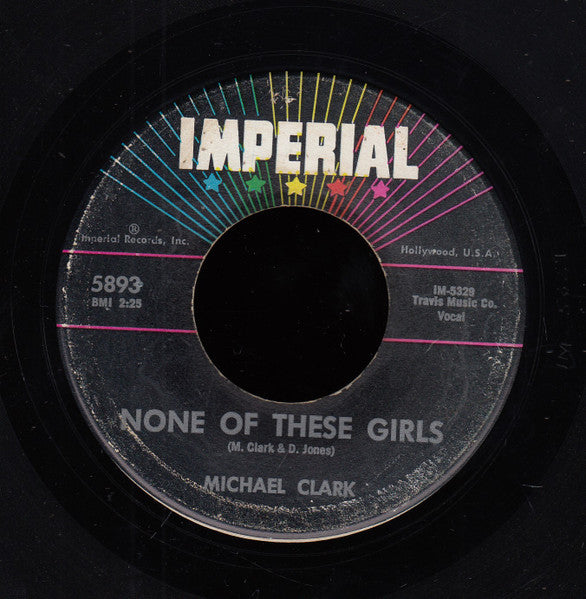 Michael Clark (12) : Work Out / None Of These Girls (7", Single)