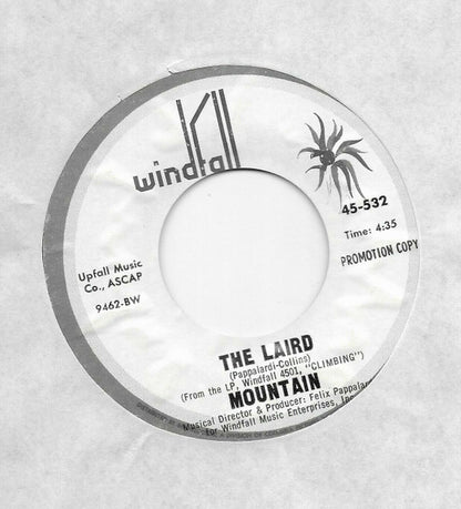 Mountain : Mississippi Queen (7", Single, Promo, Styrene)