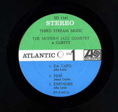 The Modern Jazz Quartet : Third Stream Music (LP, Album, RE)