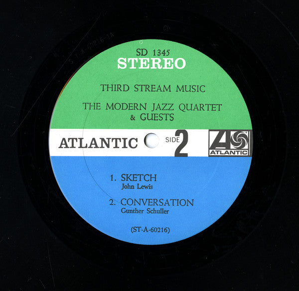The Modern Jazz Quartet : Third Stream Music (LP, Album, RE)