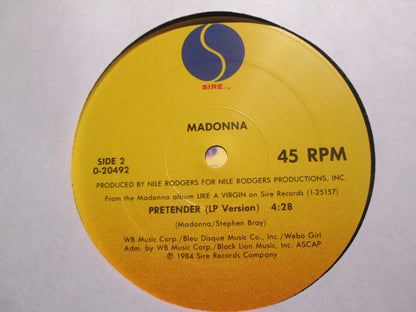 Madonna : Papa Don't Preach (12", Maxi, All)