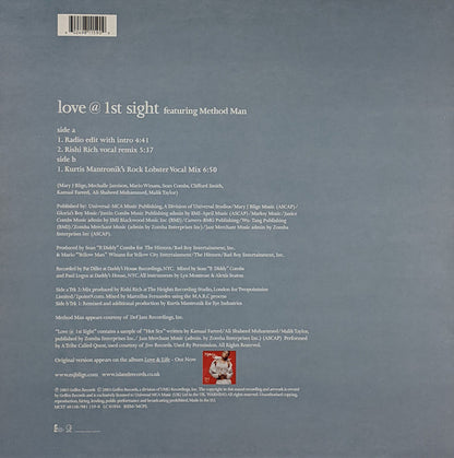 Mary J. Blige : Love @ 1st Sight (12")