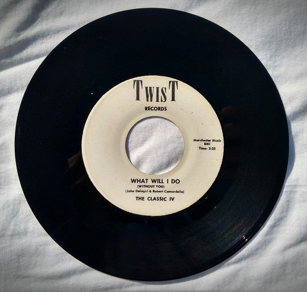 The Classic Four : What Will I Do (Without You) / Island Of Paradise (7", Unofficial)