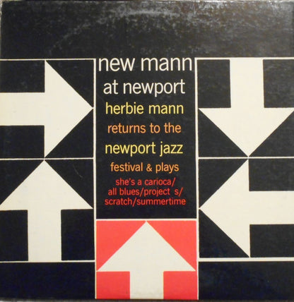 Herbie Mann : New Mann At Newport (LP, Album, gat)