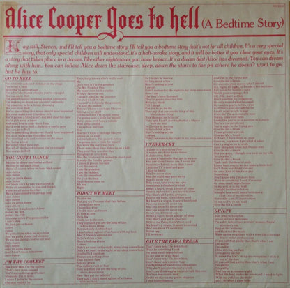 Alice Cooper (2) : Alice Cooper Goes To Hell (LP, Album, Los)