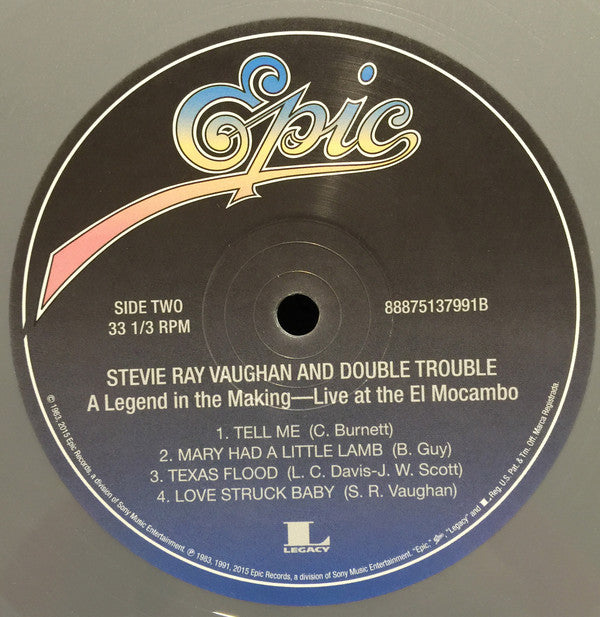 Stevie Ray Vaughan & Double Trouble : A Legend In The Making (LP, Gre + LP, Whi + Album, RSD, RE)