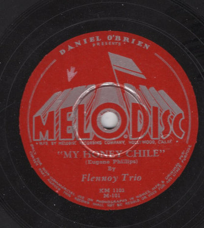 The Flennoy Trio : Hey Lawdy Mama / My Honey Chile (Shellac, 10")