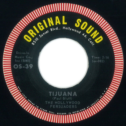 The Hollywood Persuaders : Tijuana / Grunion Run (7", LA )