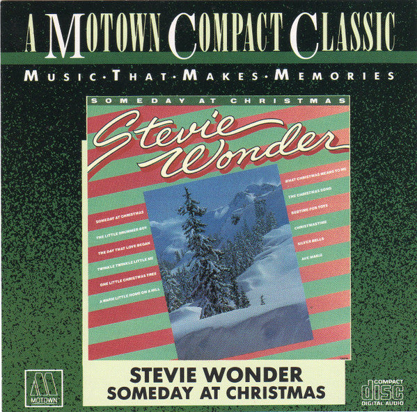 Stevie Wonder : Someday At Christmas (CD, Album, RE)