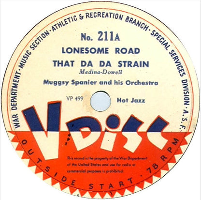 Muggsy Spanier And His Orchestra / Eddie Condon And His Town Hall Jazz Band : Lonesome Road / Tin Roof Blues (12")