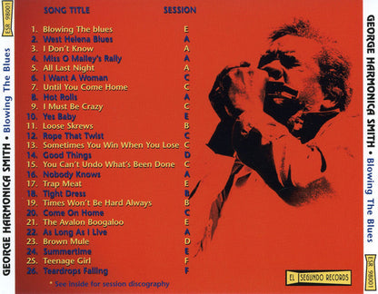 George Smith (4) : Blowing The Blues (CD, Comp)
