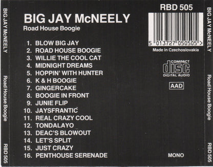 Big Jay McNeely : Roadhouse Boogie (CD, Mono)