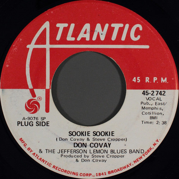 Don Covay And The Jefferson Lemon Blues Band : Sookie Sookie (7", Mono, Promo, SP )