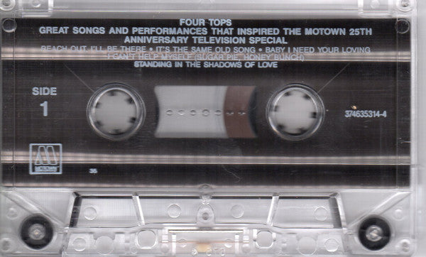 Four Tops : Great Songs And Performances That Inspired The Motown 25th Anniversary Television Special (Cass, Comp, RE)