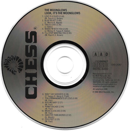 The Moonglows : Look, It's The Moonglows (CD, Album, RE, RM)