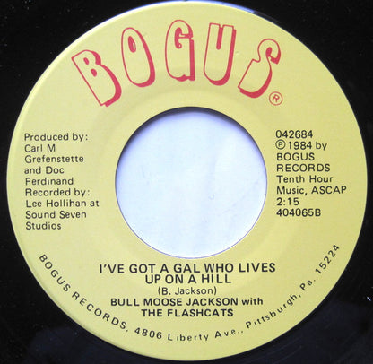 Bull Moose Jackson With The Flashcats : Get Off The Table, Mable (The Two Dollars Is For Beer) (7")