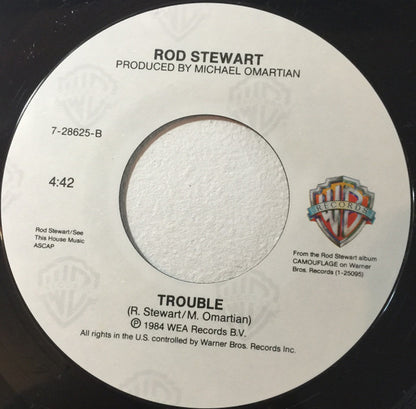 Rod Stewart : Every Beat Of My Heart (7", Single)