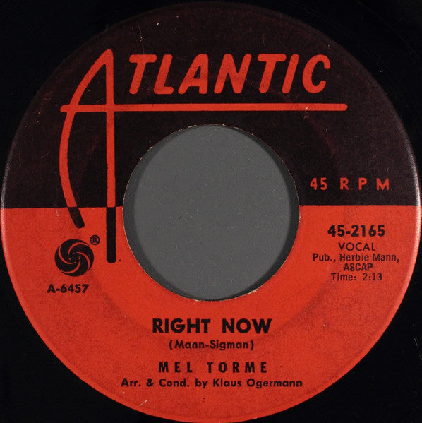 Mel Tormé : Comin' Home Baby (7", Single, MGM)