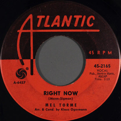 Mel Tormé : Comin' Home Baby (7", Single, MGM)
