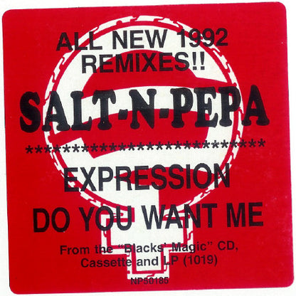 Salt 'N' Pepa : Expression '92 / Do You Want Me '92 (12", Promo)