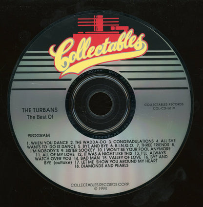 The Turbans : The Best Of The Turbans (Featuring When You Dance) (CD, Comp, RE)