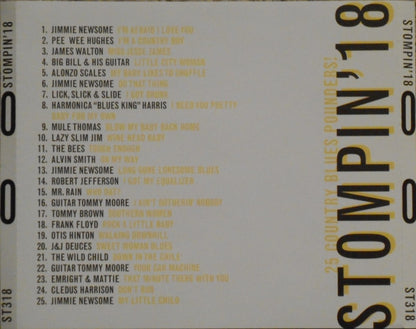 Various : Stompin' 18 - 25 Country Blues Pounders! (CD, Album, Comp)