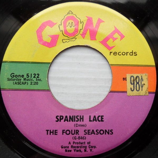 The Four Seasons : Spanish Lace / Bermuda (7", Single)