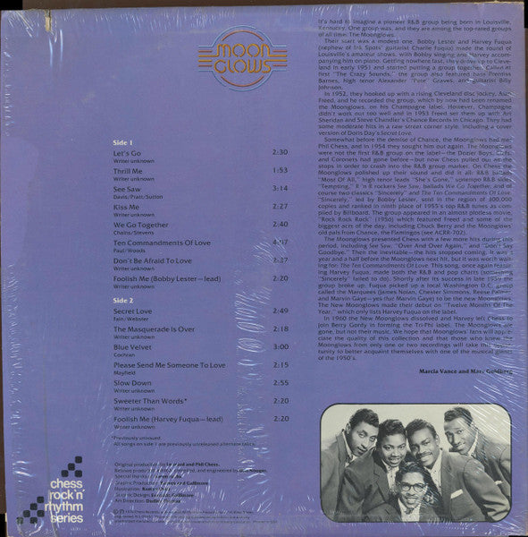 The Moonglows : Moonglows (LP, Comp)