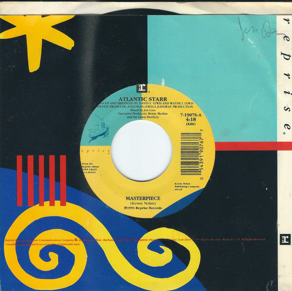 Atlantic Starr : Masterpiece (7")