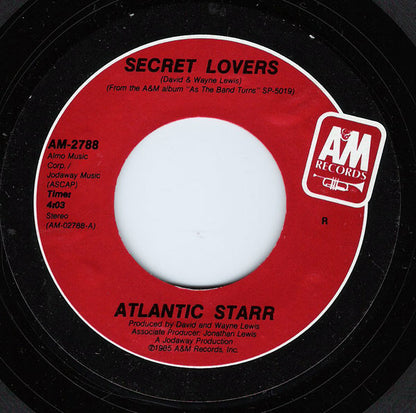 Atlantic Starr : Secret Lovers / Thank You (7", Styrene, R =)