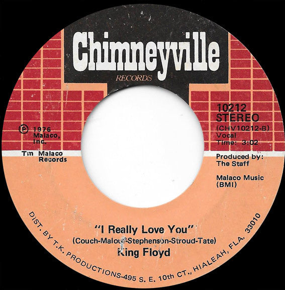 King Floyd : Body English / I Really Love You (7", Styrene)