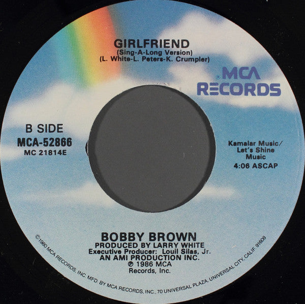 Bobby Brown : Girlfriend (7", Glo)