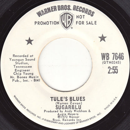 Sugarblue : Tule's Blues (7", Promo)