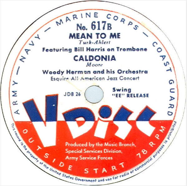 Duke Ellington And His Orchestra / Woody Herman And His Orchestra : Esquire Swank / Mean To Me (12")