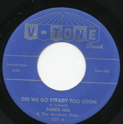 Farris Hill & The Madison Brothers : The Twirl (7", Single)