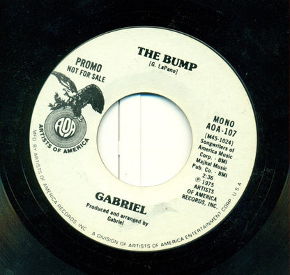 Gabe Lapano : The Bump (7", Mono, Promo)