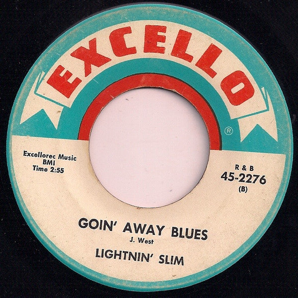 Lightning Slim : Just A Lonely Stranger / Goin' Away Blues (7", Single)