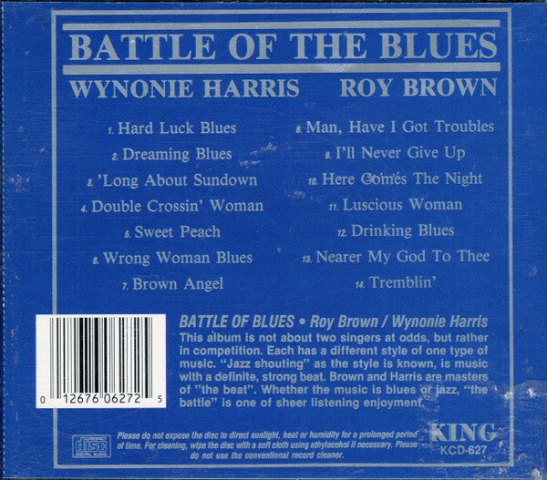Wynonie Harris / Roy Brown : Battle Of The Blues, Volume 2 (CD, Album, Comp)