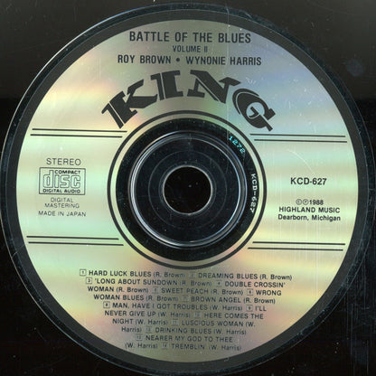 Wynonie Harris / Roy Brown : Battle Of The Blues, Volume 2 (CD, Album, Comp)